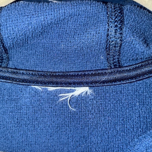 Navy blue Adidas hooded sweatshirt - Picture 3 of 10